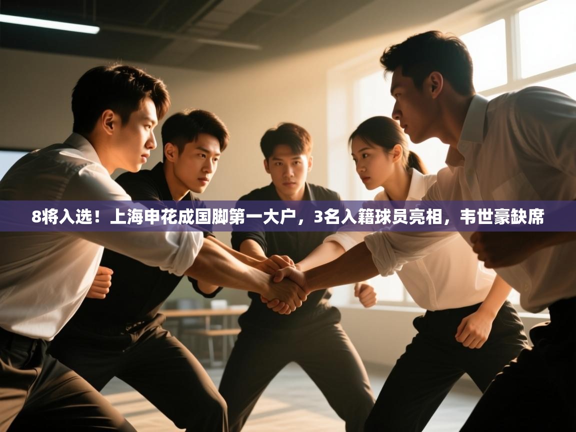 8将入选！上海申花成国脚第一大户，3名入籍球员亮相，韦世豪缺席