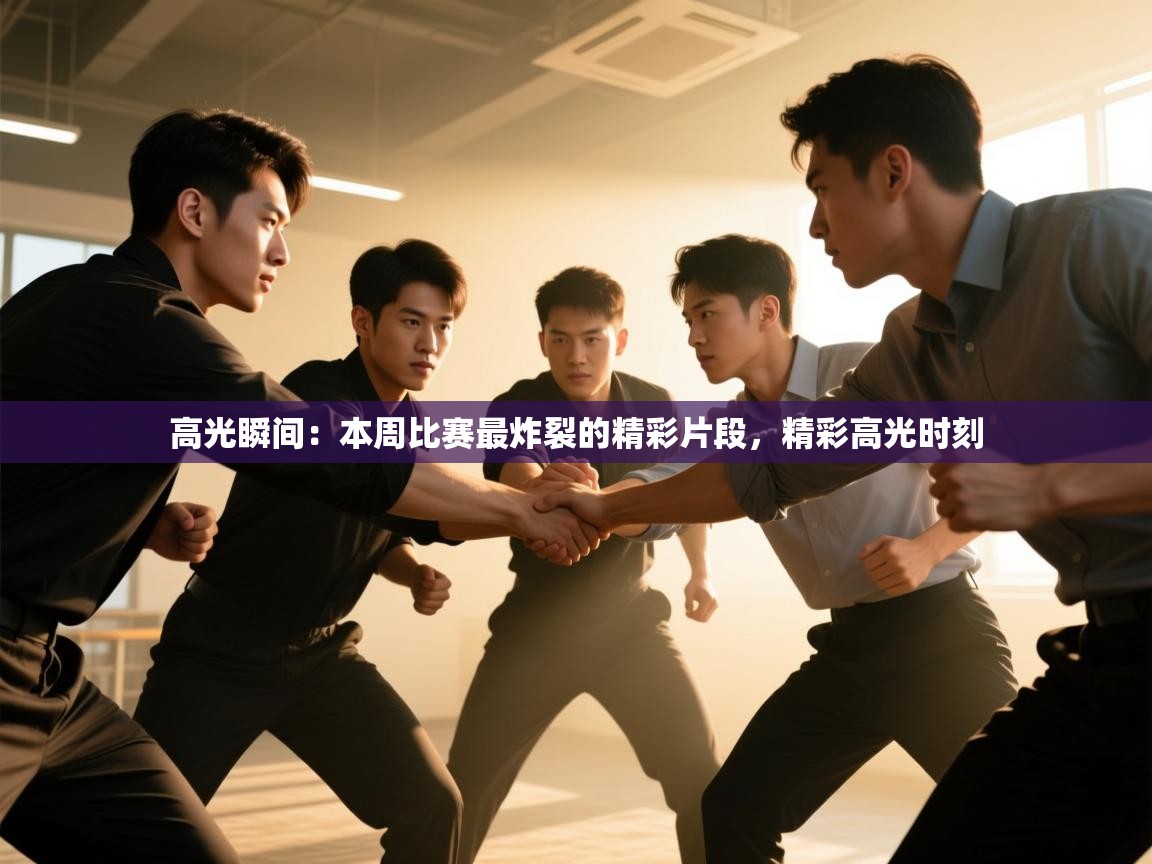 高光瞬间：本周比赛最炸裂的精彩片段，精彩高光时刻
